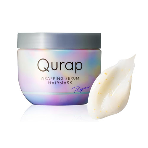 큐랩 Qurap 래핑 세럼 헤어 마스크 180g 트리트먼트 일본