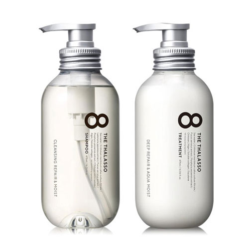 에잇 더 탈라소 모이스트 샴푸&트리트먼트 세트 각475ml  8 THE THALASSO 