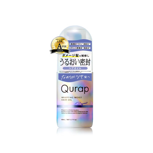 큐랩 Qurap 래핑 모이스트 헤어오일 80mL