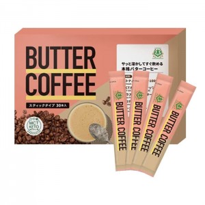 센다이 가츠야마칸 버터커피 스틱 5g ×30포 MCT 오일 코코넛 오일