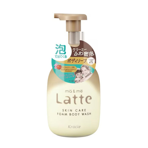 마앤미 라테 스킨케어 보디소프 거품타 550mL 크라시에 보디소프 Kracie ma＆me Latte