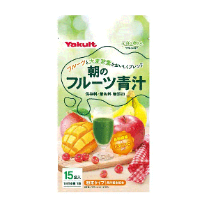 야쿠르트 아침의후르츠 과즙 7gx15포  유기새싹보리 새싹보리 