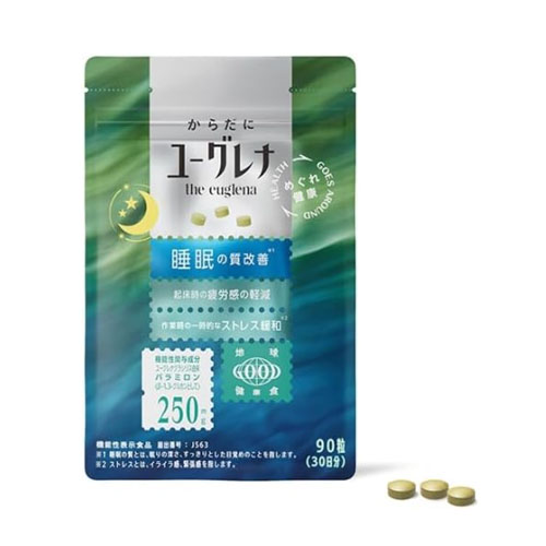 몸에는 유글레나 수면 개선 피로 스트레스 경감 90정 (30일분) 