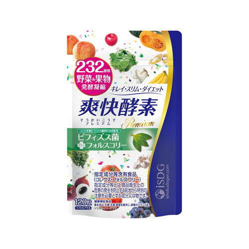 ISDG 상쾌효소 프리미엄 120정 (약 30일분) 232종 천연 식물 발효효소