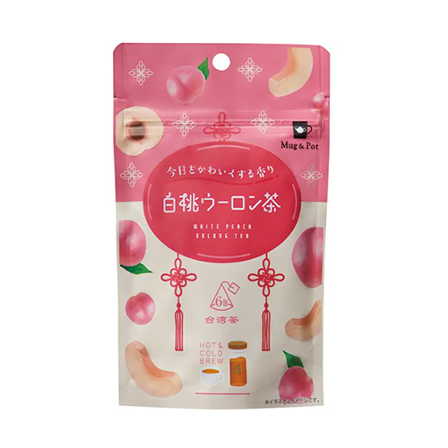 Mug&Pot 백도 우롱차 2g×6티백