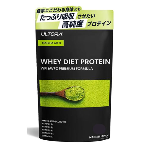ULTORA 울트라 웨이프로틴 【말차라테풍미】 810g 일본산
