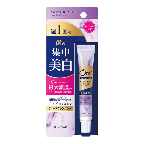 선스타 오라투 프리미엄 클렌징 치약 (아로마틱 민트) 17g 화이트닝 치약 SUNSTAR Ora2