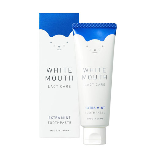 화이트 마우스  덴탈 클렌징 페이스트 100g 화이트닝 치약 엑스트라 민트  WHITE MOUTH LACT CARE