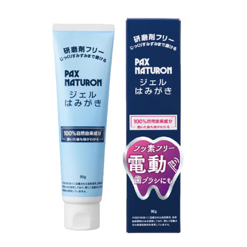 팩스 내츄론 PAX NATURON  전동칫솔용 젤치약 90g 무첨가 천연유래