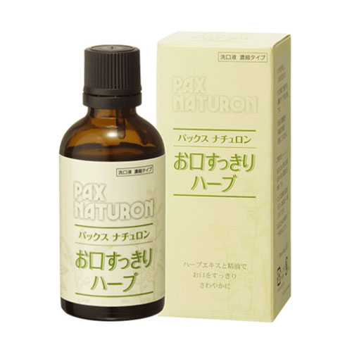 팩스 내추론 입안 상쾌 허브 50ml 농축타입 가글 구내세정 구취방지