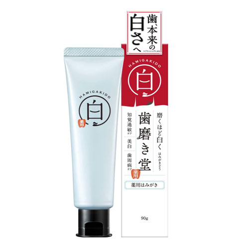 하미가키도 약용 화이트닝 치약 후레시 민트 90g HAMIGAKIDO