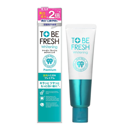 투비후레쉬 약용 화이트닝 치약 프리미엄 60g TO BE FRESH