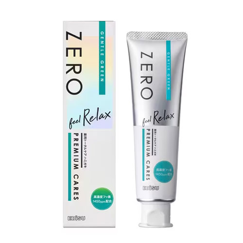 에비스 제로 프리미엄 케어즈  릴렉스 EP-0132 90g 약용 토탈 케어 치약 EBIS ZERO