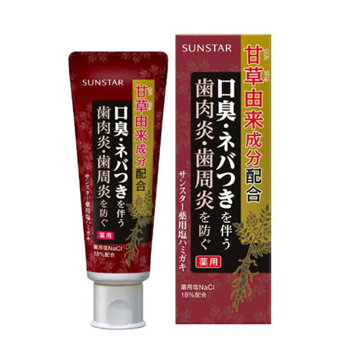 선스타 약용 소금 치약 (스파이시 민트) 85g SUNSTAR