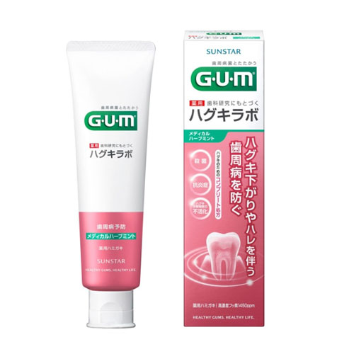 선스타 검 잇몸라보 치약 (메디컬 허브 민트) 85g  SUNSTAR GUM