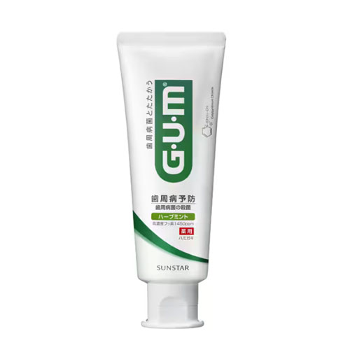 선스타 검 덴탈치약 (허브 민트) 스탠딩 타입 120g  SUNSTAR GUM
