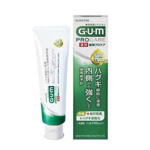 선스타 검 치주 프로케어 치약 (메디컬 민트) 90g  SUNSTAR GUM PRO CARE