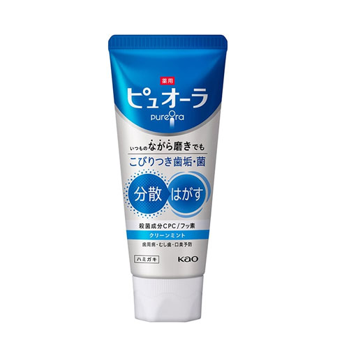 카오 퓨오라 약용 치약 (클린 민트) 115g