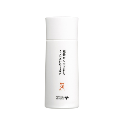 야마다양봉장 식물 유래 미츠바치 UV 밀크 로션 SPF36 PA+++