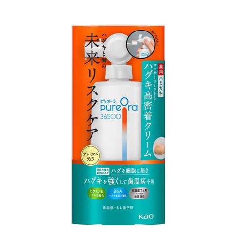 퓨오라 PureOra36500 약용 잇몸 고밀착 크림 치약 115g (본품) 후루티 자스민 향