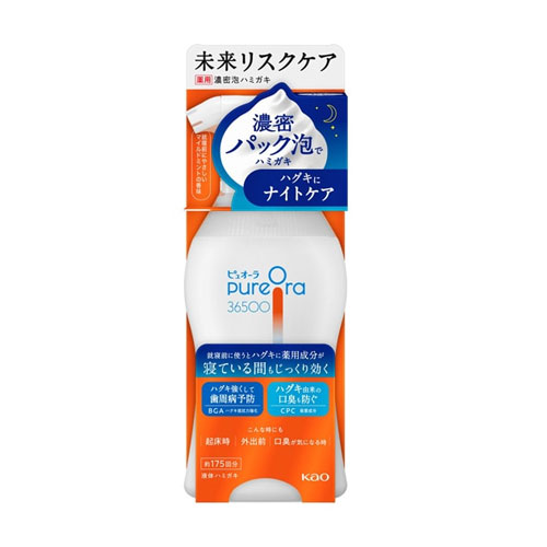 퓨오라 PureOra36500 농밀 거품 치약 본체 175ml  마일드 민트