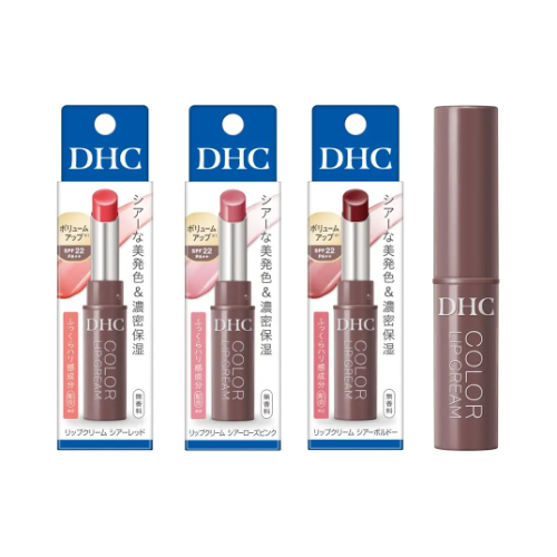 DHC 립 크림 시어 3가지 색상 [컬러 립밤]