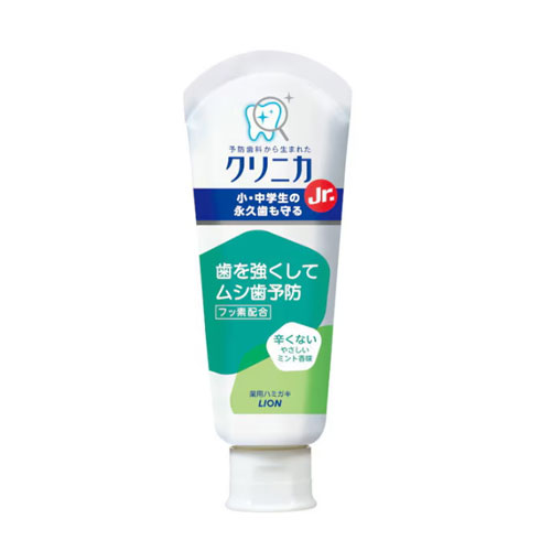 클리니카 주니어 (순한 민트 향) 초 중고생 치약 60g  라이온