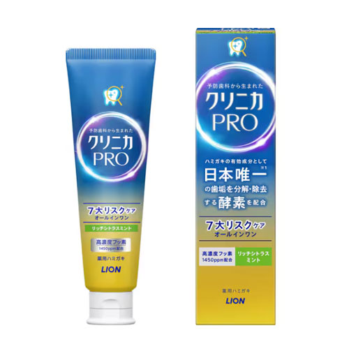 클리니카 프로 올인원 (리치 시트러스 민트) 95g  라이온