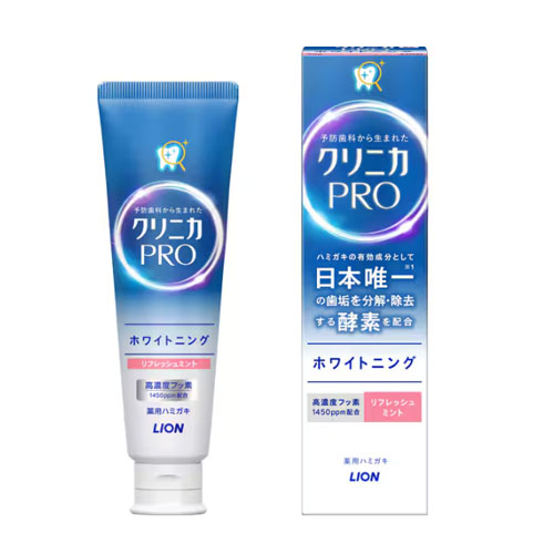 클리니카 프로 화이트닝 (리후레쉬 민트) 95g  라이온