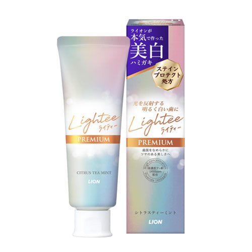 라이티 화이트닝 프리미엄 치약  (시트러스 티 민트) 100g Lightee