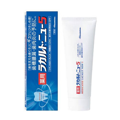 히사미츠 라카르트 뉴5 약용 치약 190g 대용량 Hisamitsu