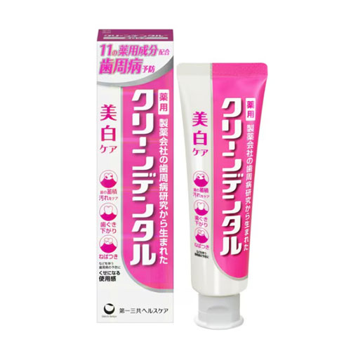 클린덴탈 화이트닝 케어 치약 100g