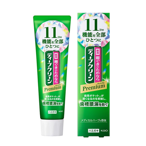 딥클린 프리미엄 약용 치약 85g 카오