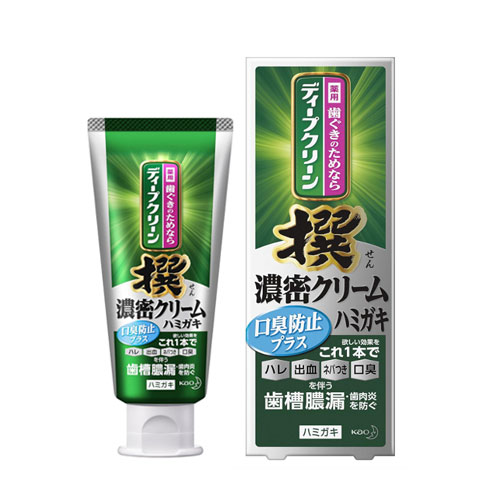 딥클린 선 농밀 크림 치약  구취 방지 플러스 UE 95g  카오