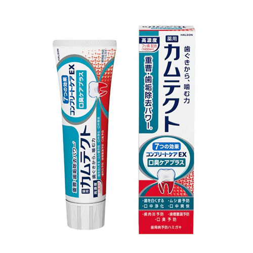 캄텍트 약용 컴플리트 케어EX 구취 케어 플러스 치약  105g 카무테쿠토