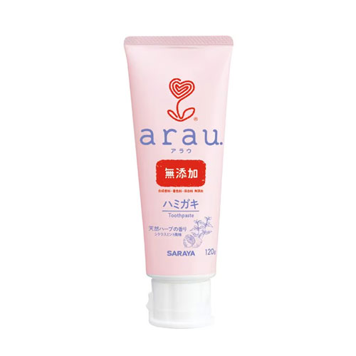 아라우 arau 무첨가 비누 치약 시트러스 민트 120g 무첨가 치약