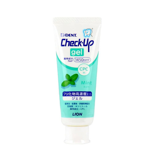 체크업 젤 민트 75g 라이온 LION