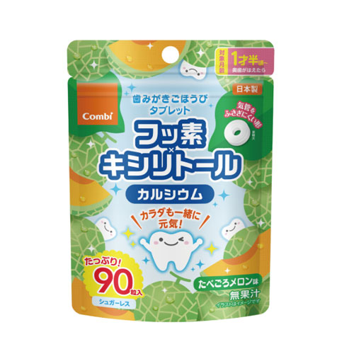 콤비 양치후 태블릿 (메론맛) 대용량 90정