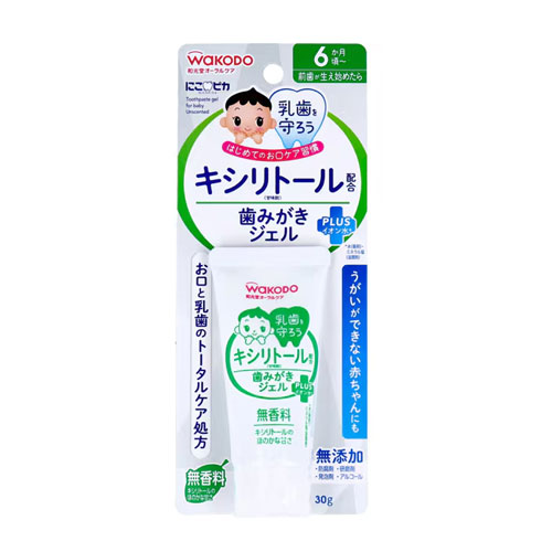 와코도 니코피카 자일리톨 함유 치약 젤 30g 무향 6개월 이상