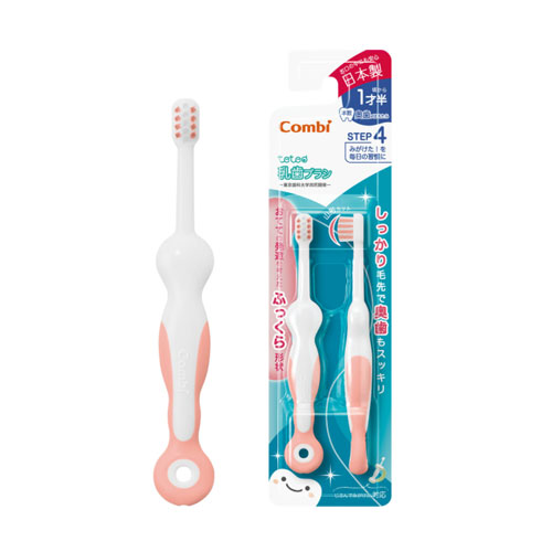콤비 테테오 아기 전용 칫솔  STEP4 (2개입)  Combi 유치 브러시 약 1세반 부터