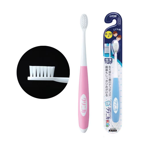 클리니카 키즈 유아용 칫솔 (6~12세)  보통모 1개입 라이온