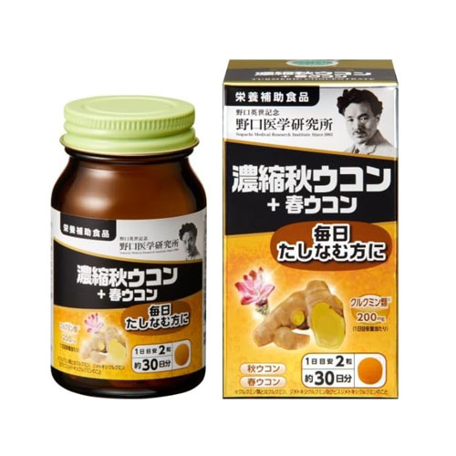 노구치 의학연구소 농축 가을 강황+봄 강황 60정 