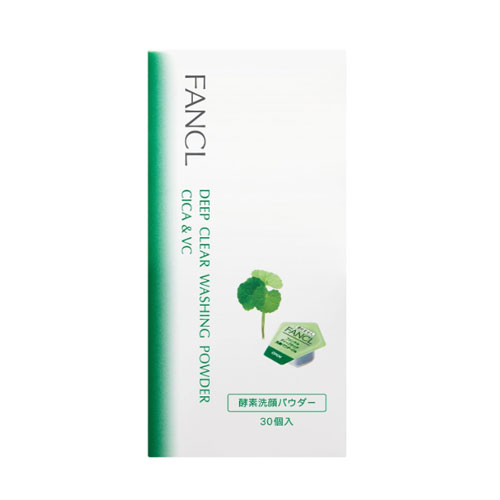 FANCL 판클 딥 클리어 세안 파우더 CICA & VC 30개입 시카 비타민