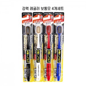 에비스 프리미엄케어 강력세정 레귤러 일반모 B-3608M X4개세트 G62