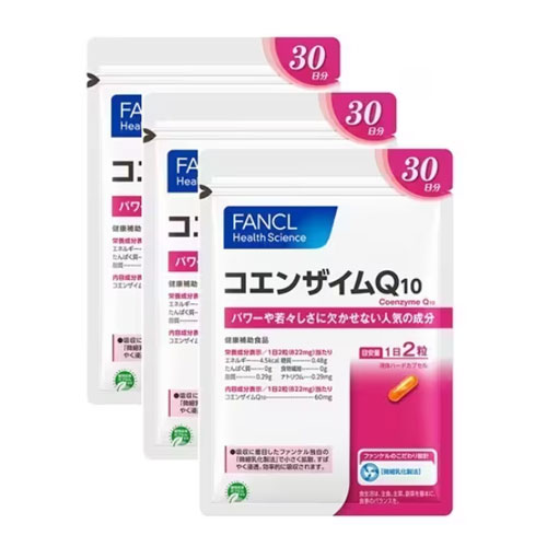 판클 FANCL 코엔자임Q10 60정x3개세트 90일분
