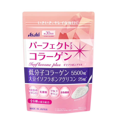 아사히 퍼펙트 아스타 콜라겐 파우더 이소플라본 플러스 228g (약 30일분)