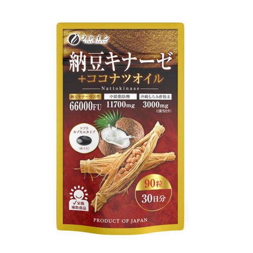 파인 낫토키나아제 + 코코넛오일 90정  (약 30일분)