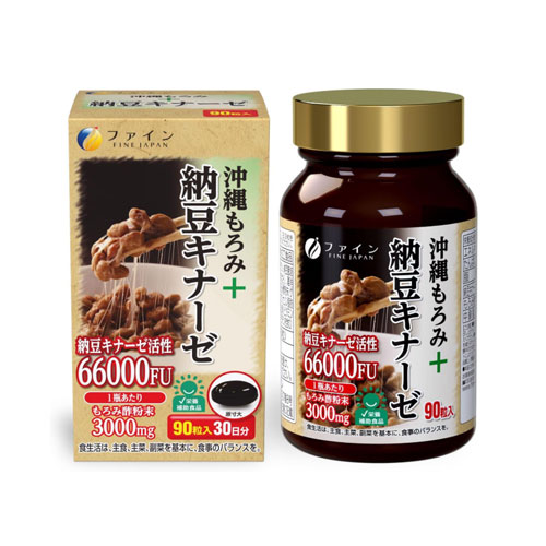 파인 오키나와 모로미 + 낫토키나아제 90정 (약 30일분)