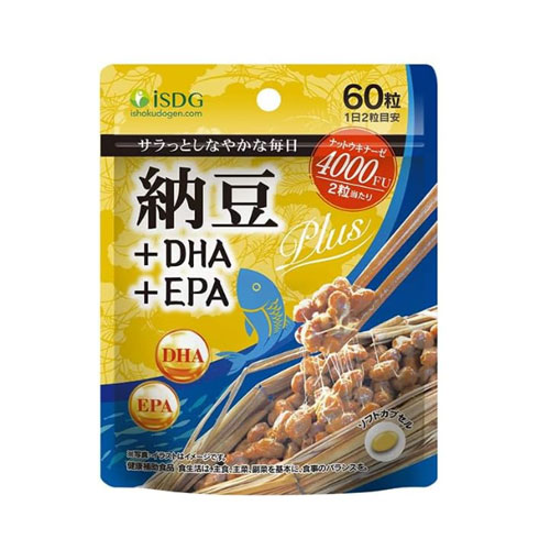ISDG 나토키나제 4000FU EPA + DHA 60정 (30일분)