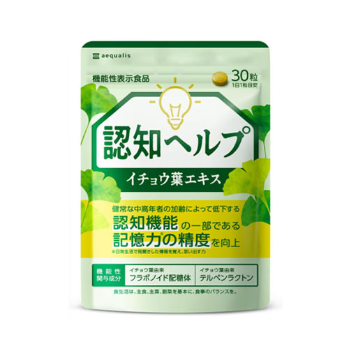이코리스 인지헬프 은행잎엑스30정 (약 30일분)  (기능성 표시식품) 